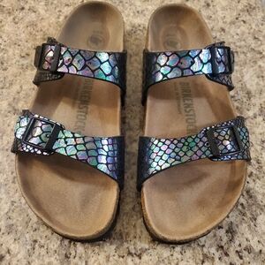 Birkenstock Holographic Black Sandals